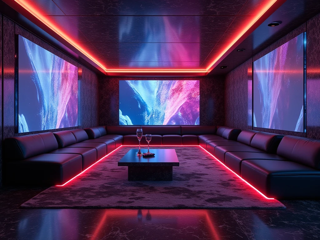 강남하이퍼블릭 투명한 주대 고급 양주 세팅